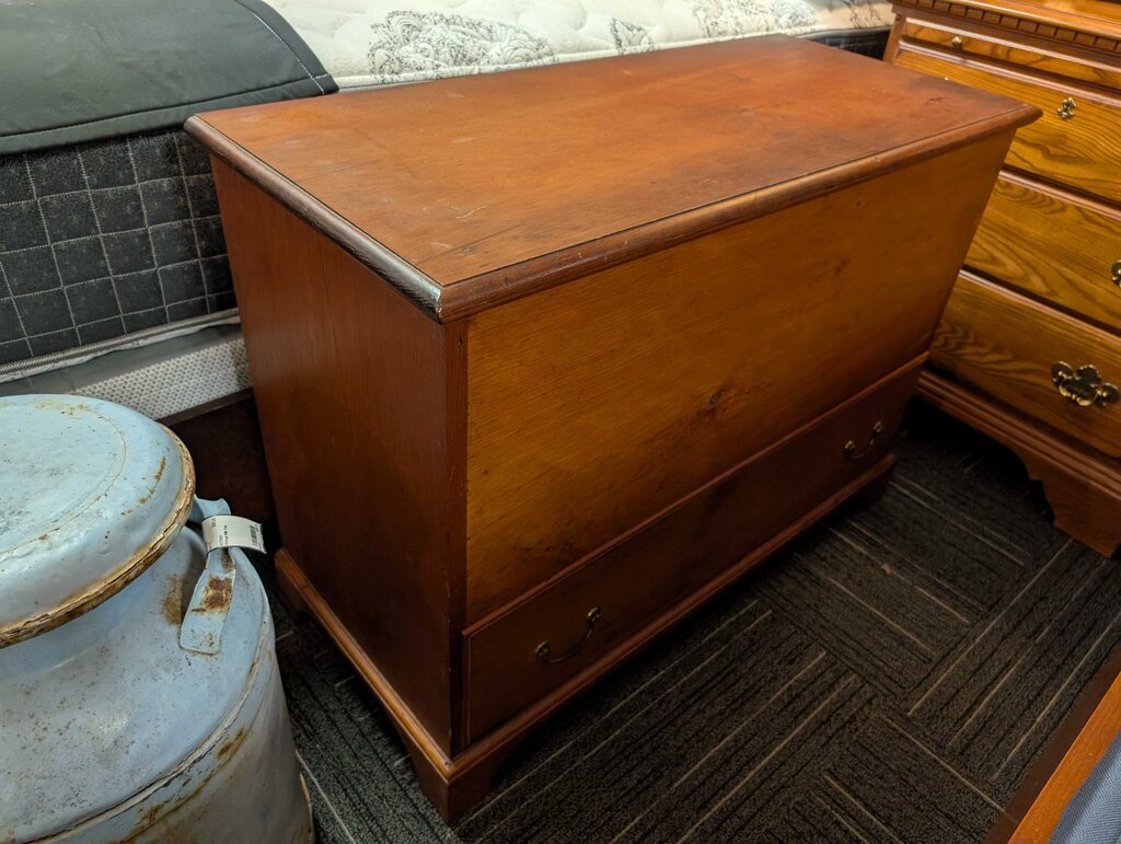 Antique One Drawer Blanket Chest