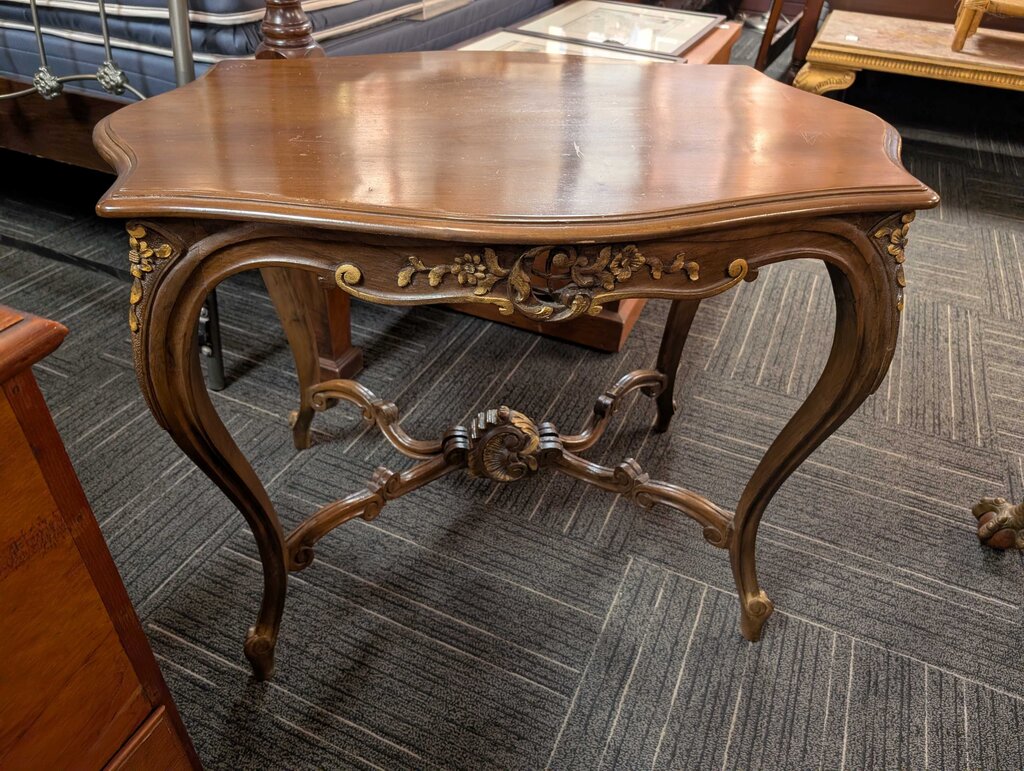 French Rococo Revival Console Table
