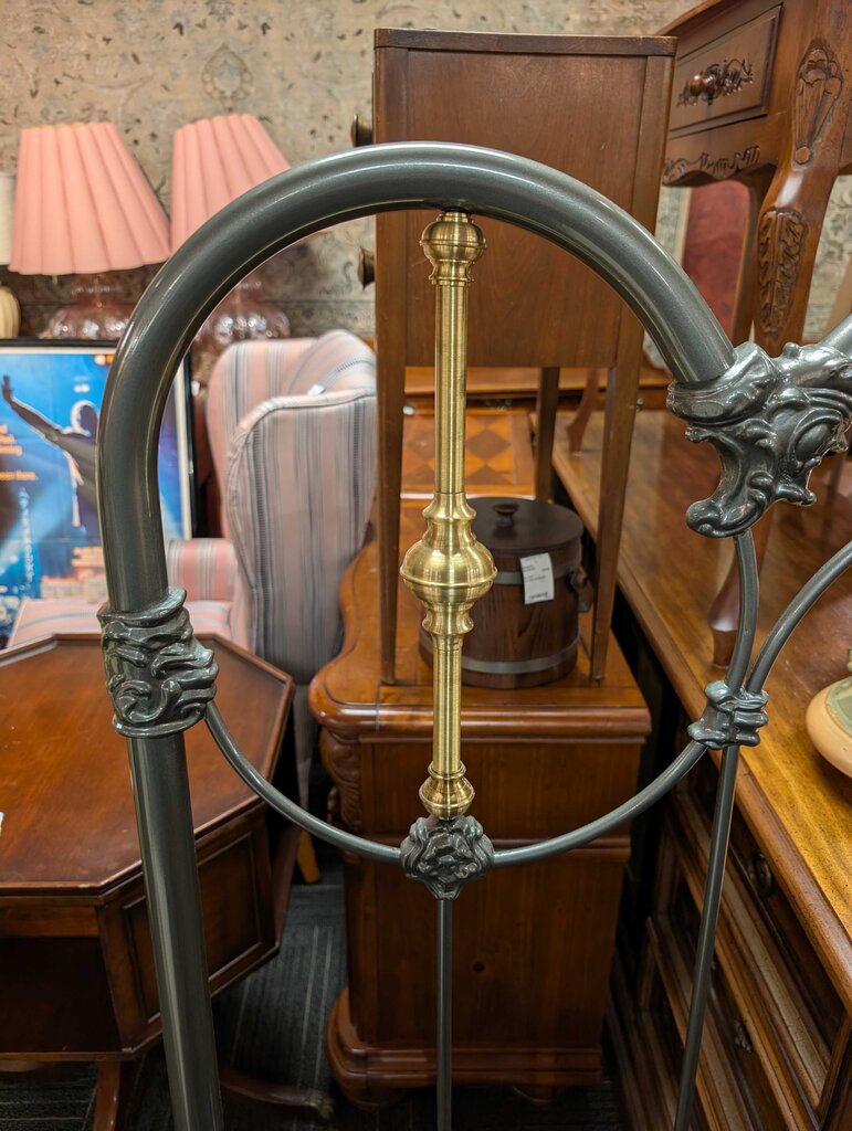 Queen Size Iron Headboard