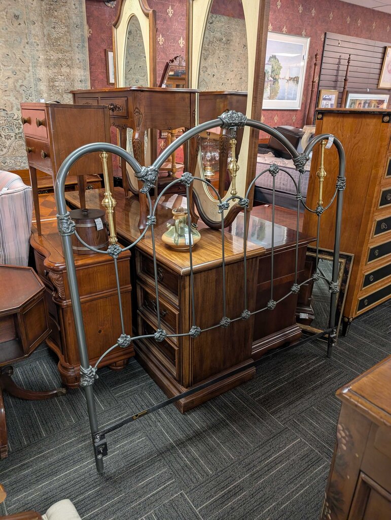 Queen Size Iron Headboard