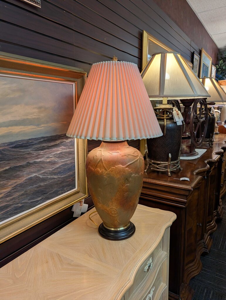 Designer "Fall" Asian Inspired Lamp by Wildwood