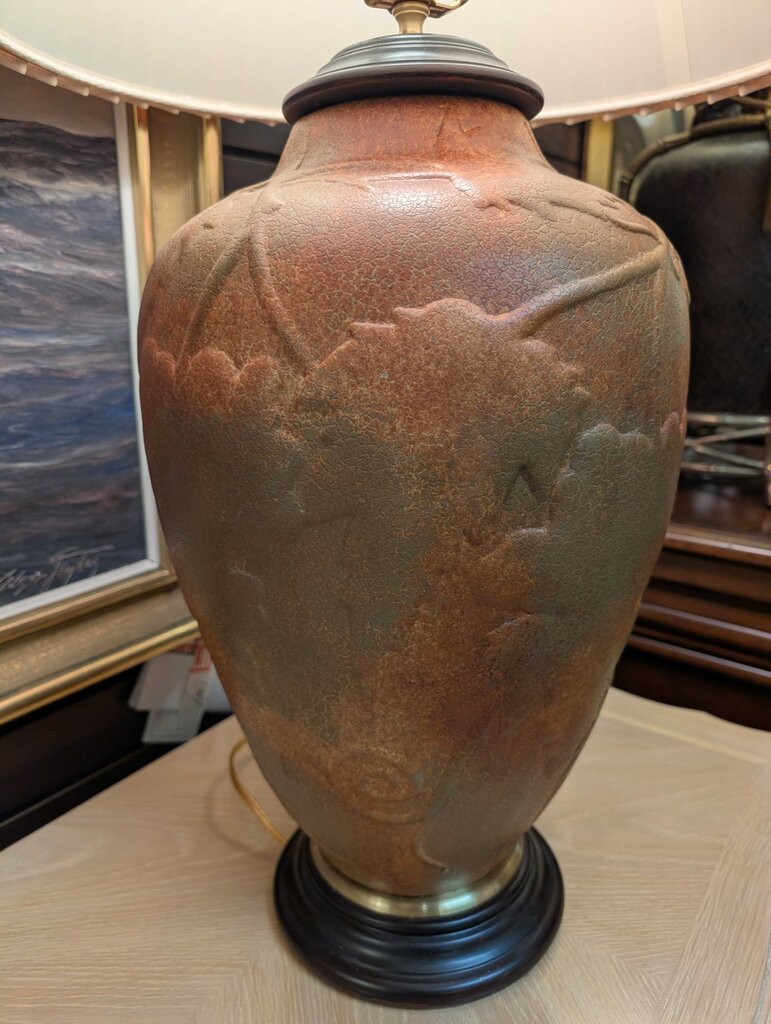 Designer "Fall" Asian Inspired Lamp by Wildwood