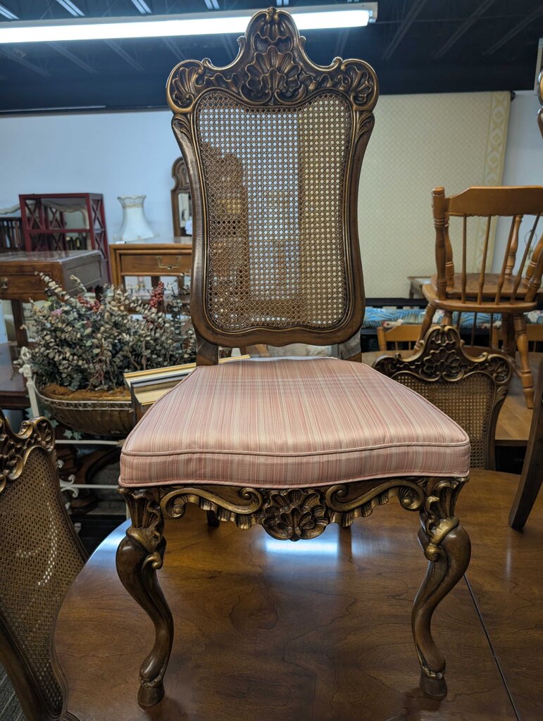 French Table With Six Chairs