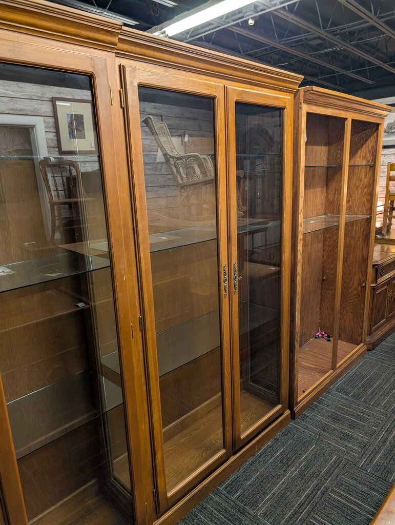 Vintage Two Door Display Cabinet