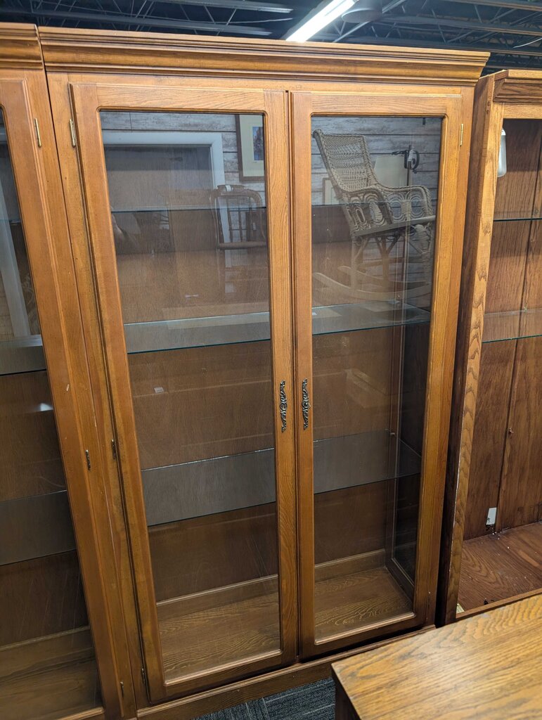 Vintage Two Door Display Cabinet