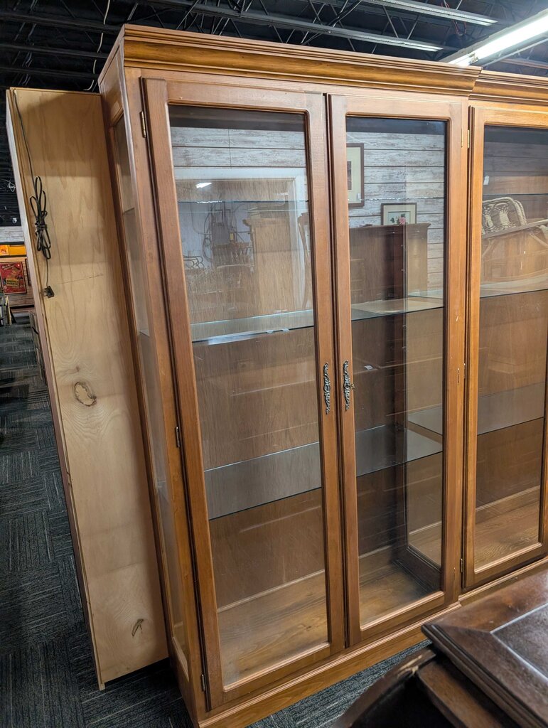 Vintage Two Door Display Cabinet