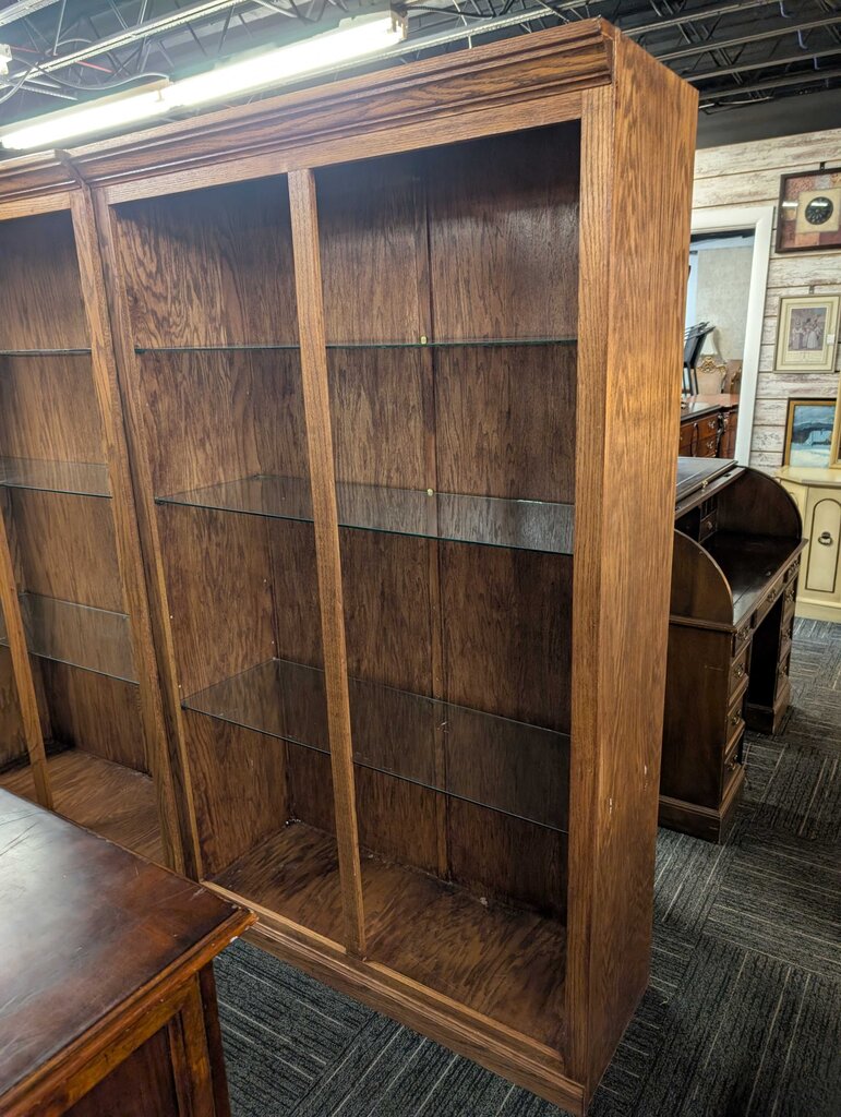 Oak Display Cabinet