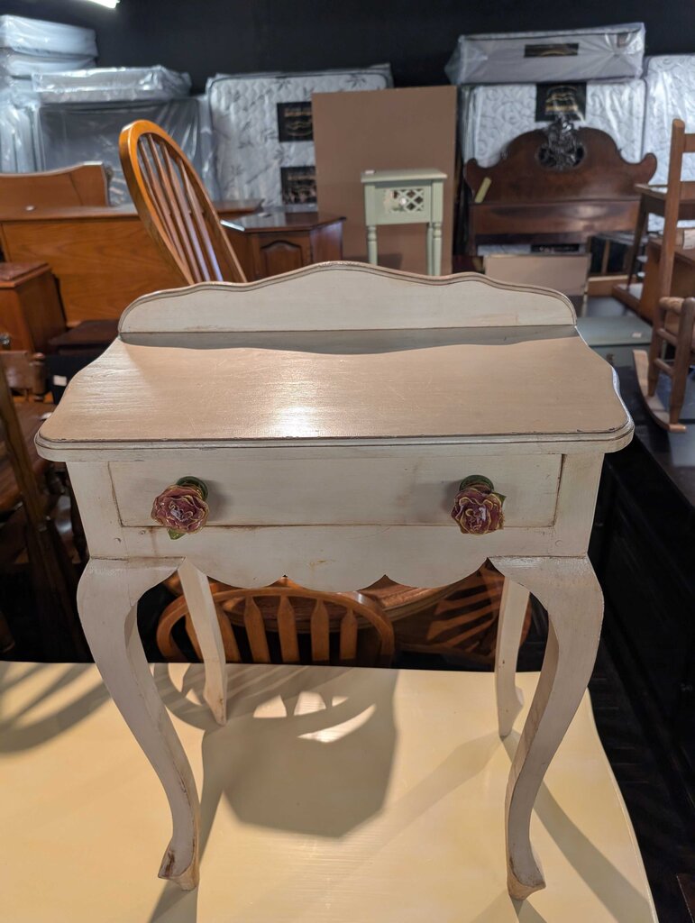 Vintage One Drawer Lamp Table