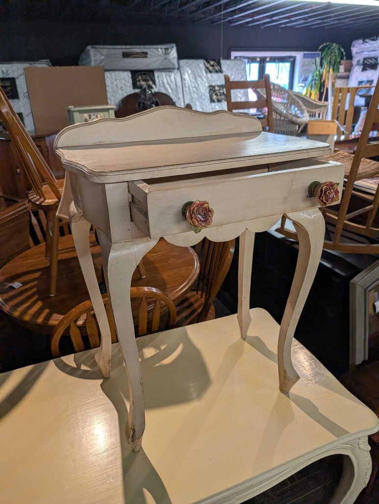Vintage One Drawer Lamp Table