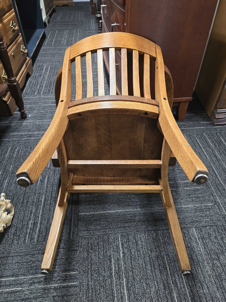 Antique Oak Arm Chair