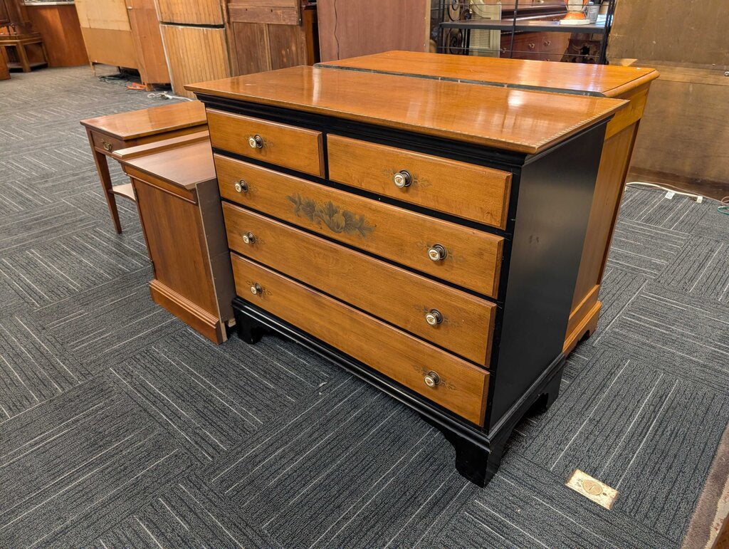 Solid Maple Dresser By Hitchcock
