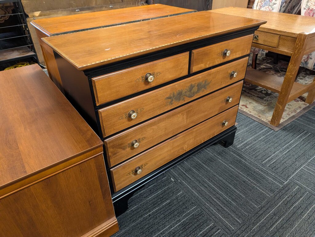 Solid Maple Dresser By Hitchcock