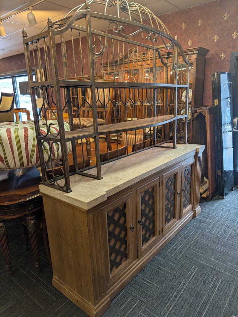 Drexel Heritage Granite Top Bakers Rack