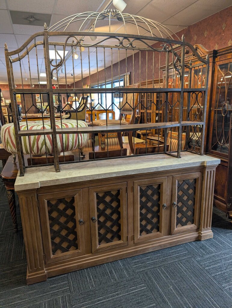 Drexel Heritage Granite Top Bakers Rack