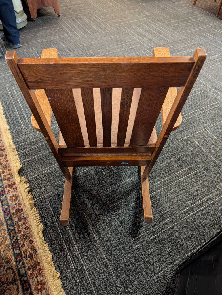 Antique Mission Oak Rocker