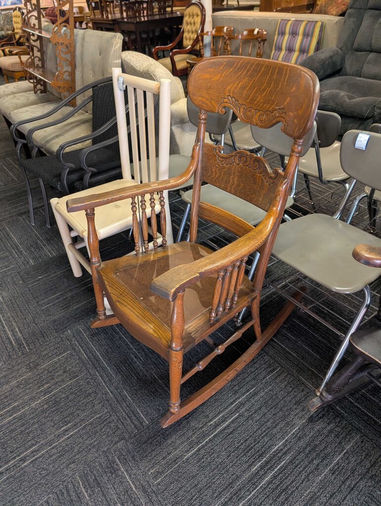 Antique Oak Rocker