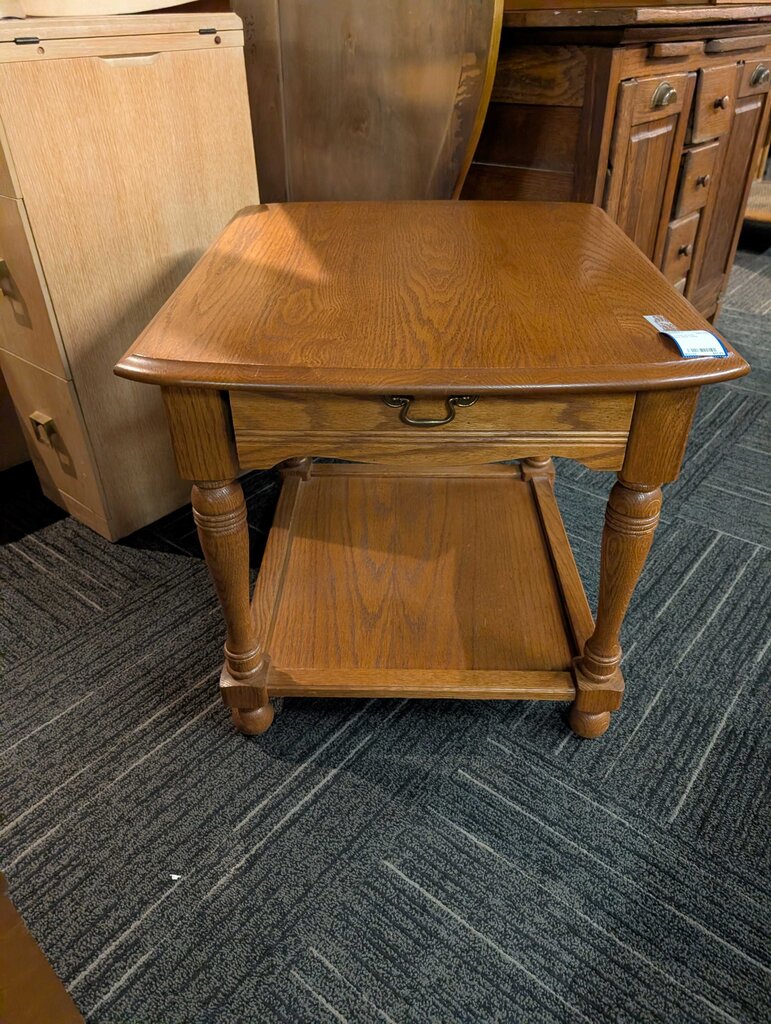 Oak Side Table