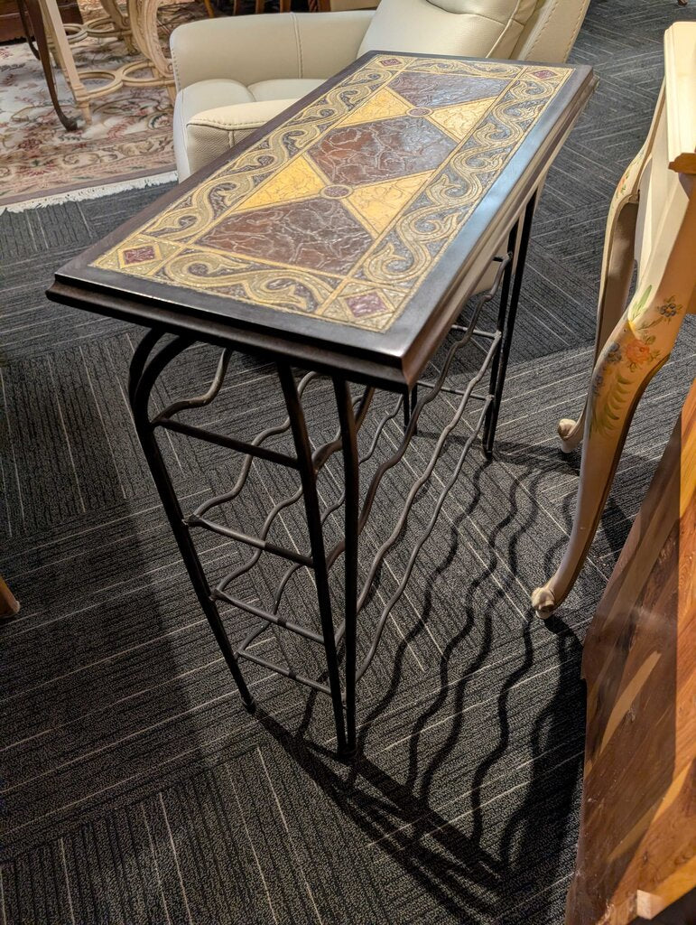 Wrought Iron Wine Rack
