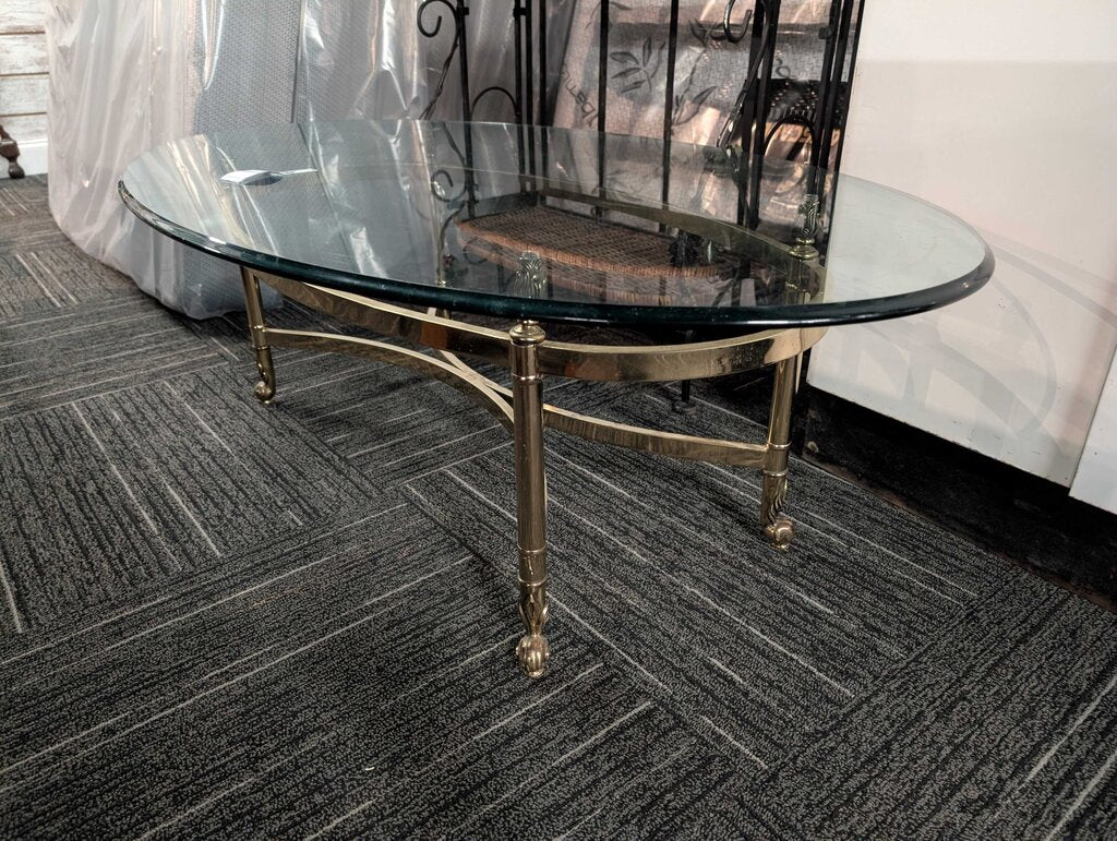 Glass Top Coffee Table