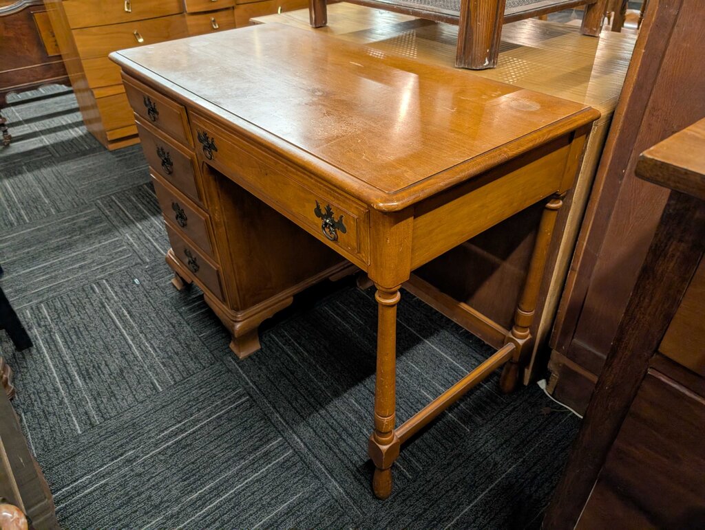 Vintage Maple Desk By Kling