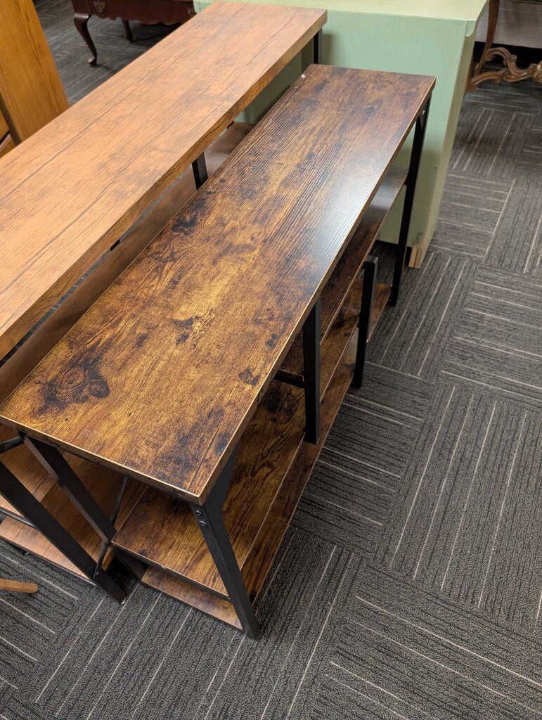 Industrial Style Media Stand