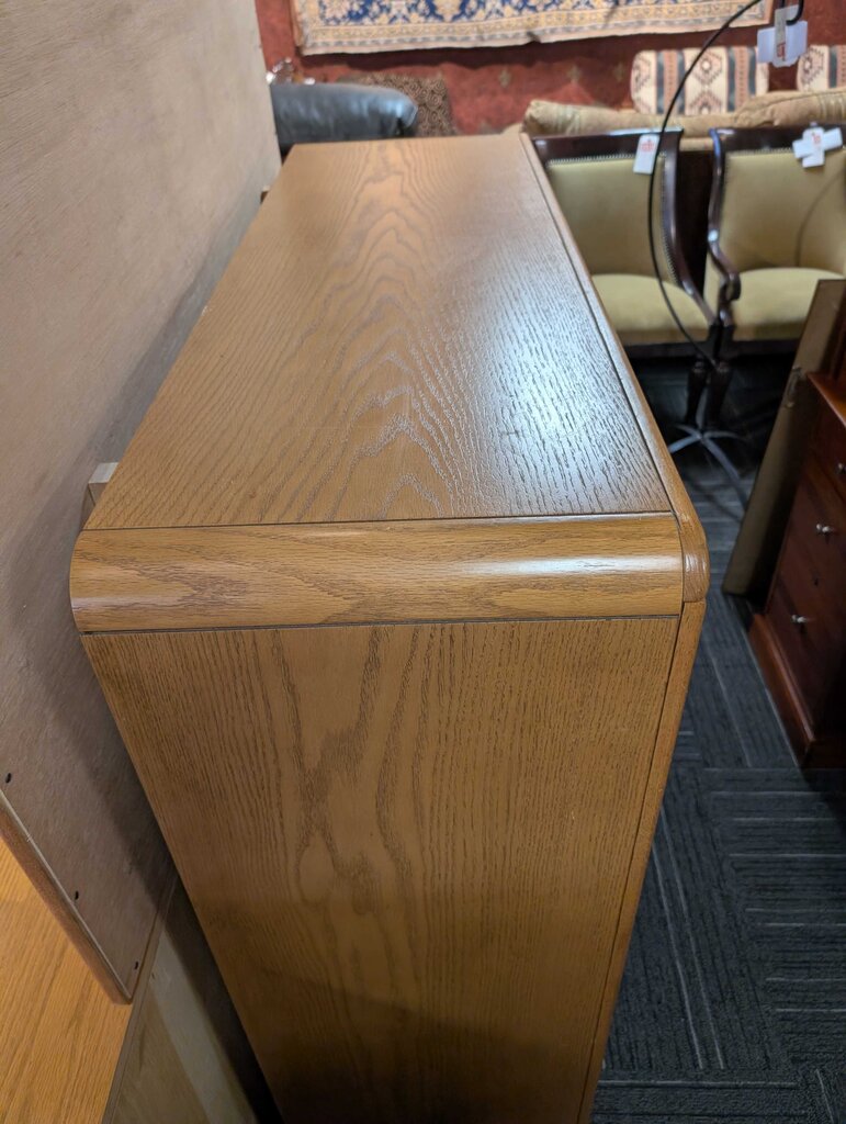 Oak Finish Mule Chest