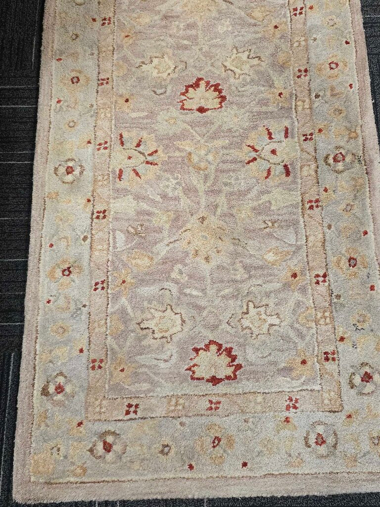 Hand Hooked Wool Runner by Safavieh "Anatolia" 17' by 2'3"