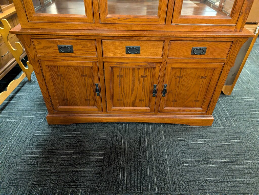 Mission Style Hutch