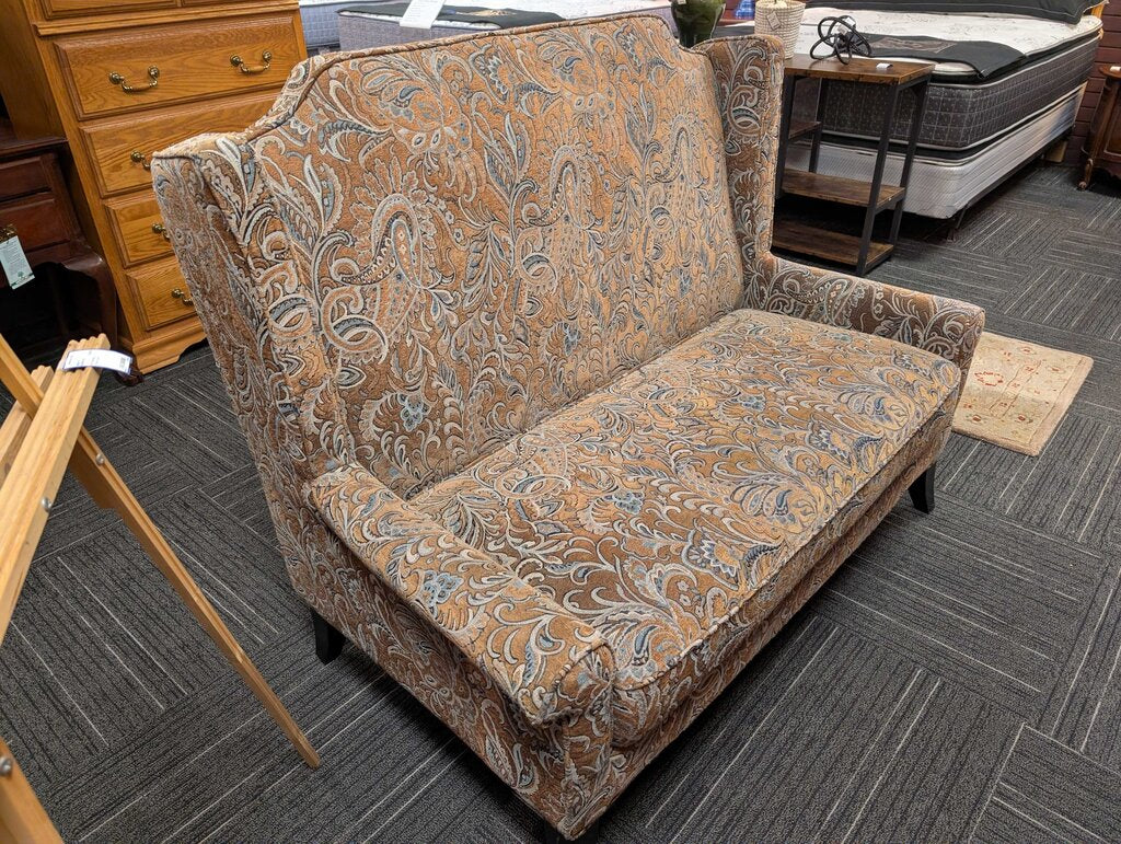 Modern Highback Loveseat