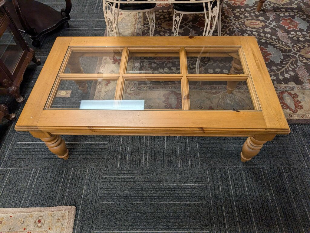 Pine Coffee Table By Hammary
