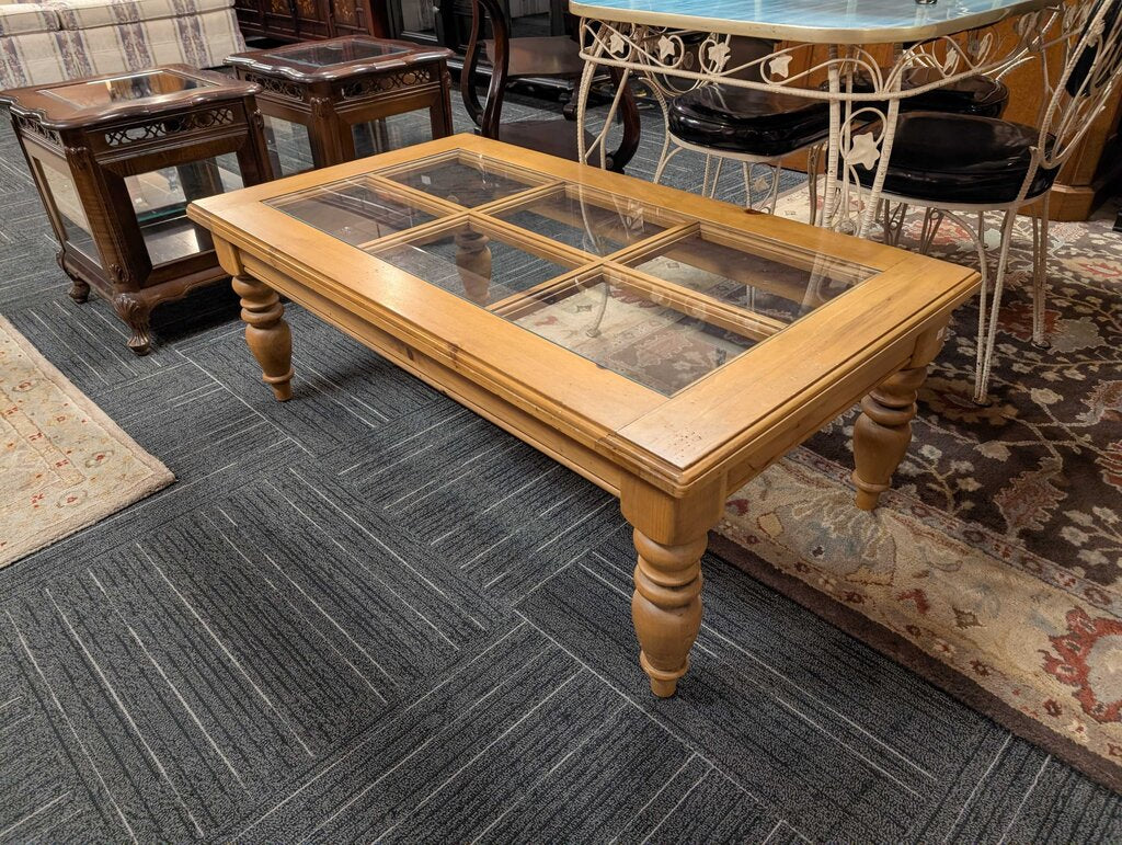 Pine Coffee Table By Hammary