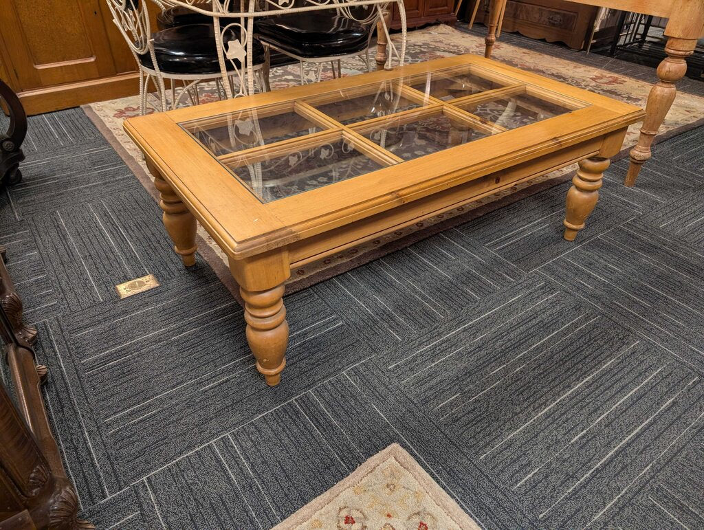 Pine Coffee Table By Hammary