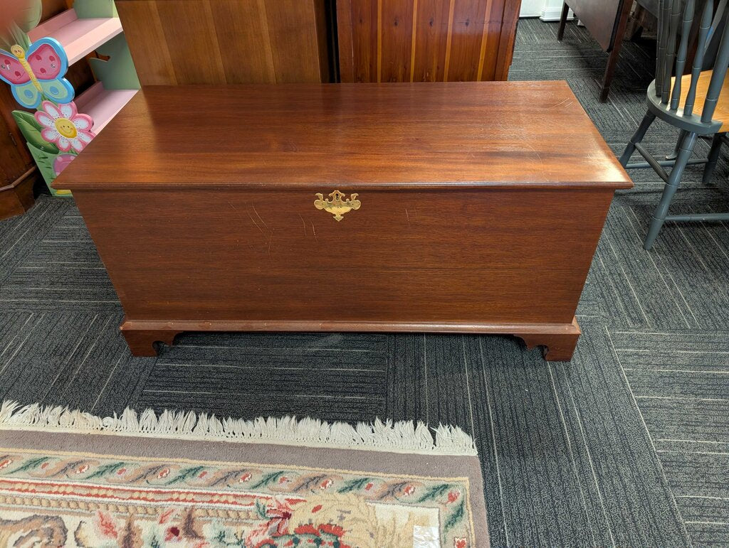 Mahogany Blanket Chest
