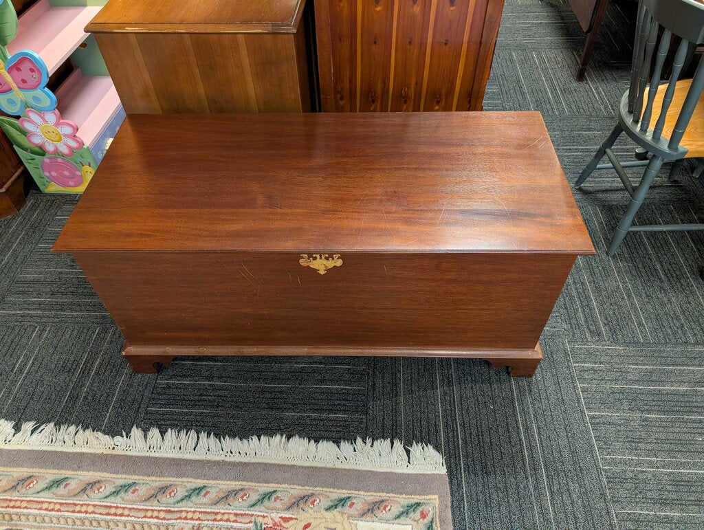Mahogany Blanket Chest