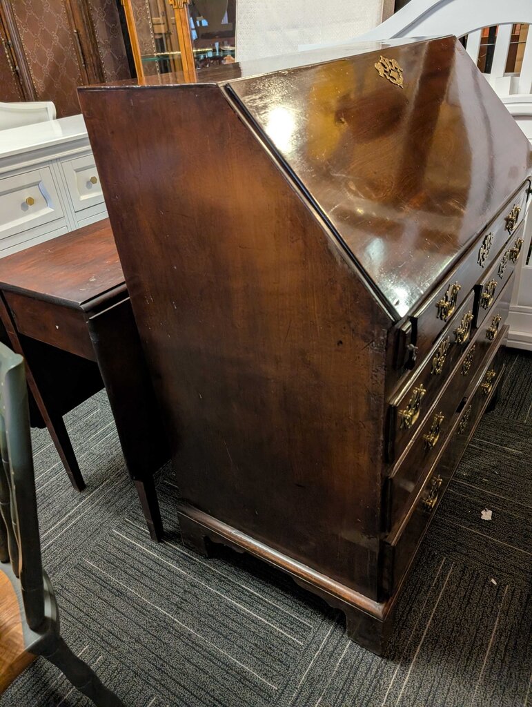 Antique Mahogany Drop Front Desk