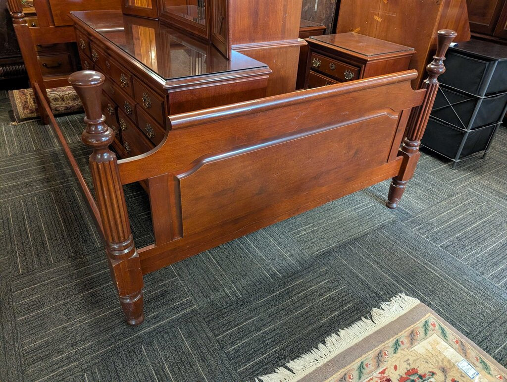 Vintage Cherry Queen Size Bed