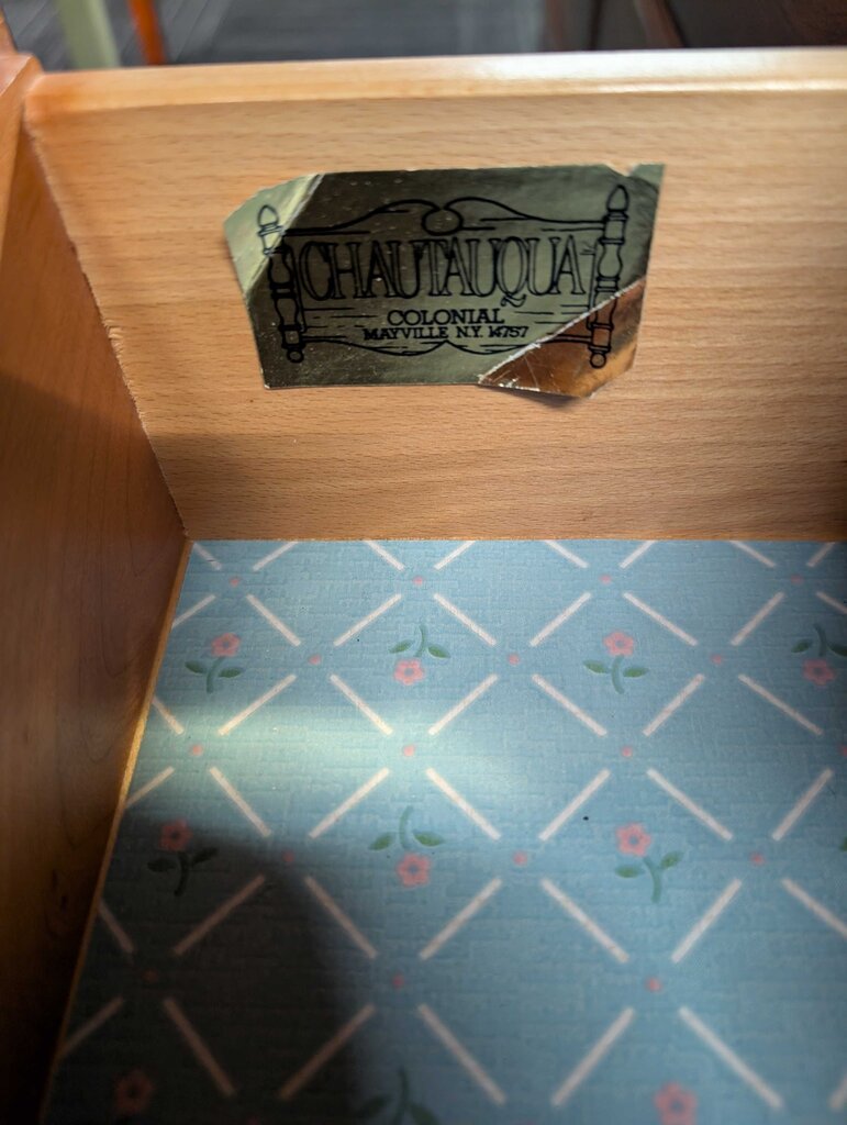 Cherry Dresser With Mirror By Chautauqua