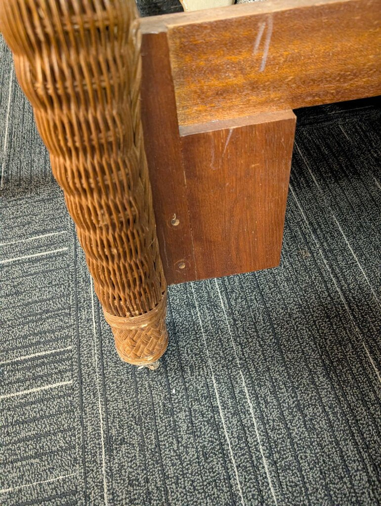 Twin Size Wicker Headboard By Pennsylvania House