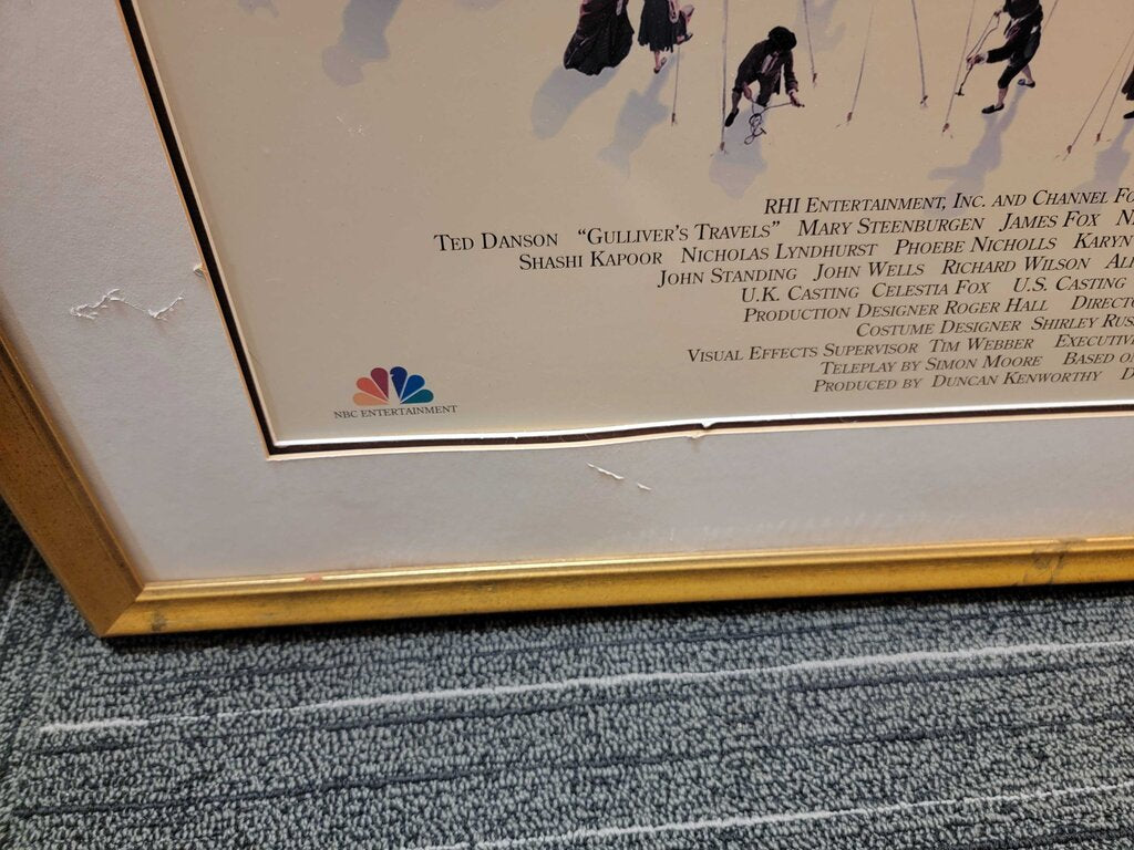 Gullivers Travels Signed Print