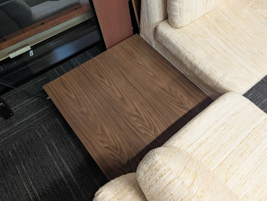 Mid Century Sectional With Attached Side Table By Selig