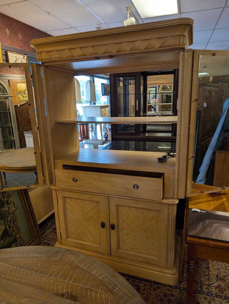 Bernhardt Media Stand/Clothing Press (delivery not available, pick up only)