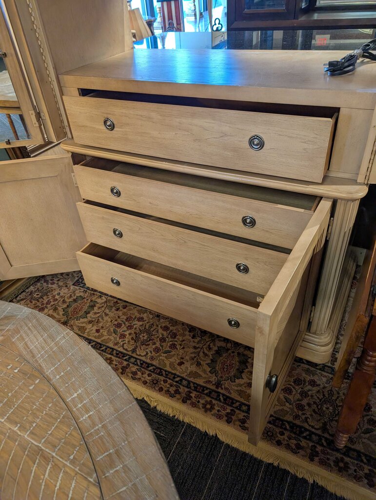 Bernhardt Media Stand/Clothing Press (delivery not available, pick up only)