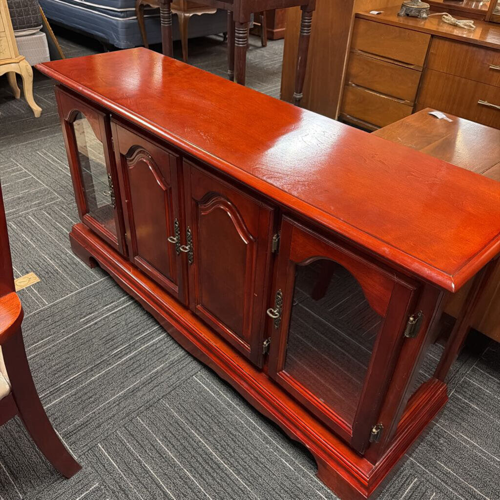 Cherry Finish Sideboard