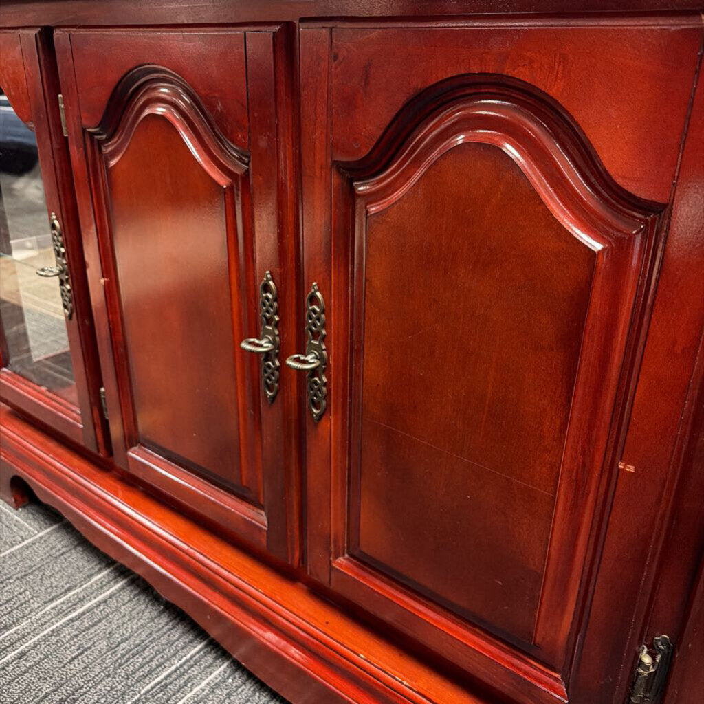 Cherry Finish Sideboard