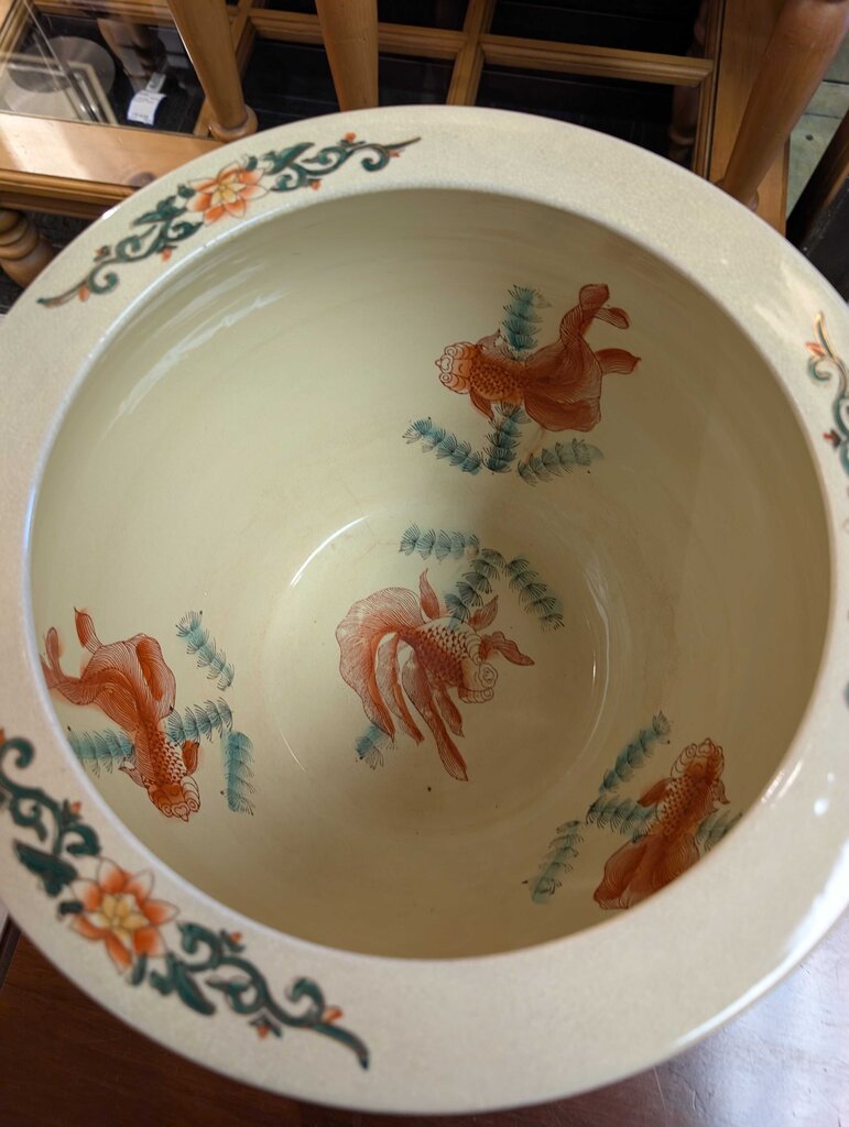 Chinoiserie Style Fish Bowl
