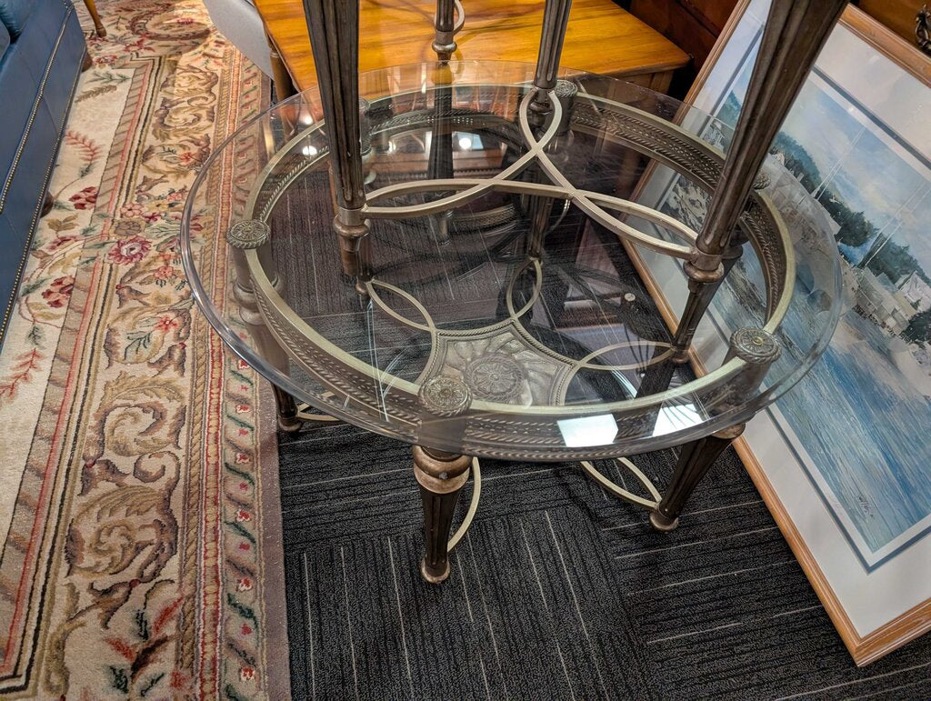 Glass Top Coffee Table