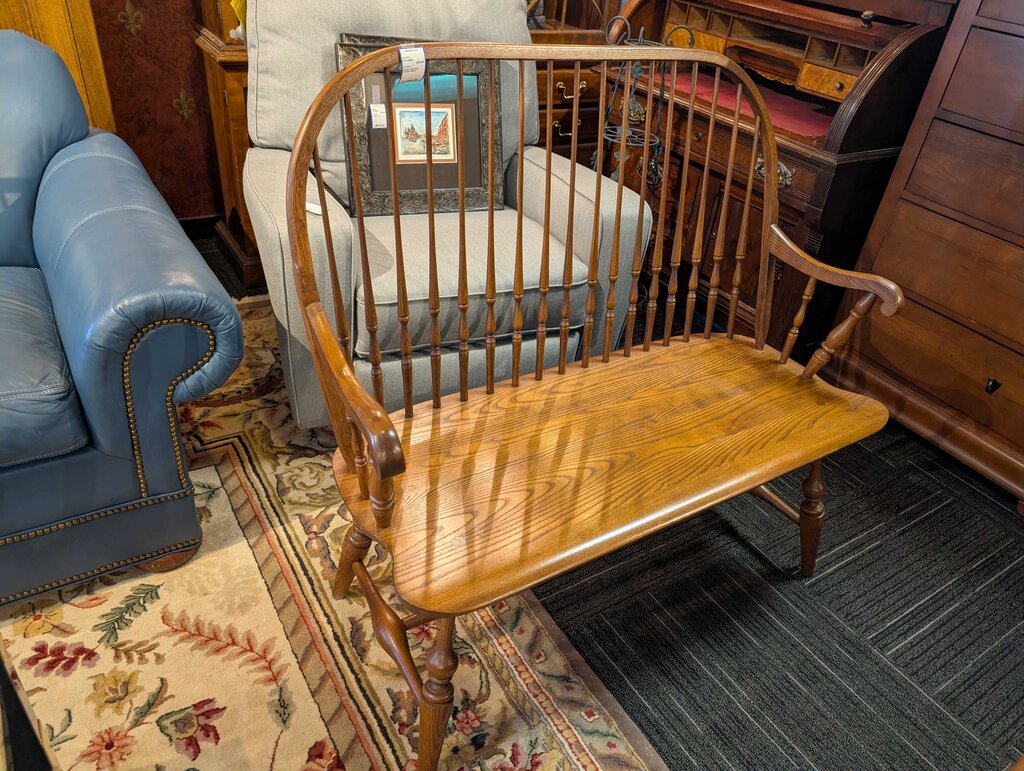 Quality Solid Ash Windsor Bench