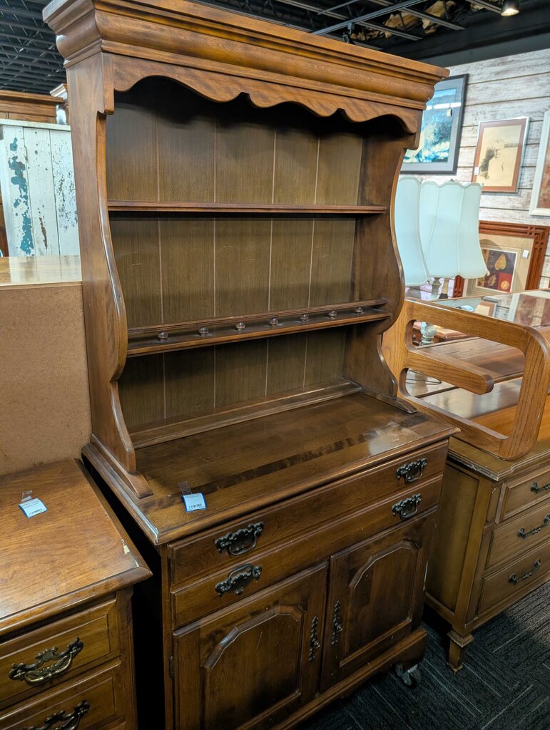 Vintage Maple Hutch