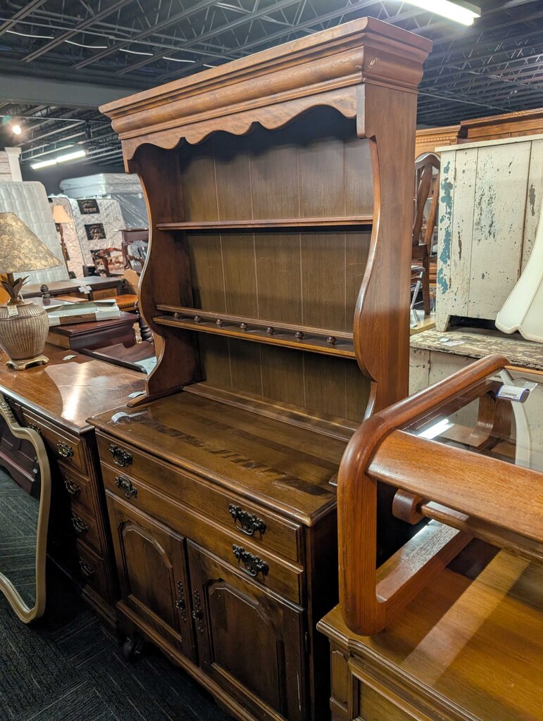 Vintage Maple Hutch