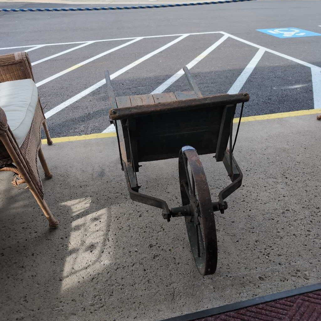 Antique Wheel Barrow